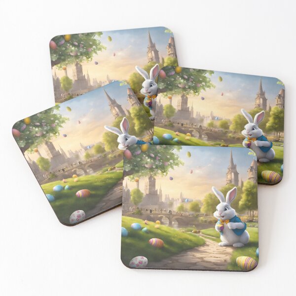 Item preview, Whimsical Easter Scene designed and sold by Pixel Press Prints.