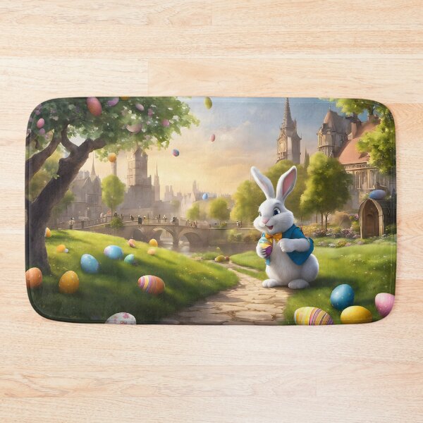 Item preview, Whimsical Easter Scene designed and sold by Pixel Press Prints.