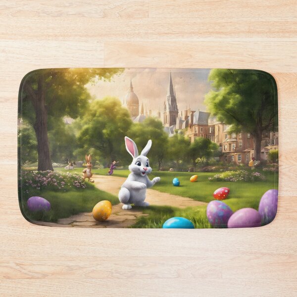 Item preview, Whimsical Easter Scene designed and sold by Pixel Press Prints.