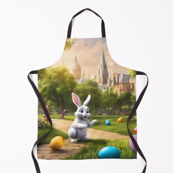 Item preview, Whimsical Easter Scene designed and sold by Pixel Press Prints.