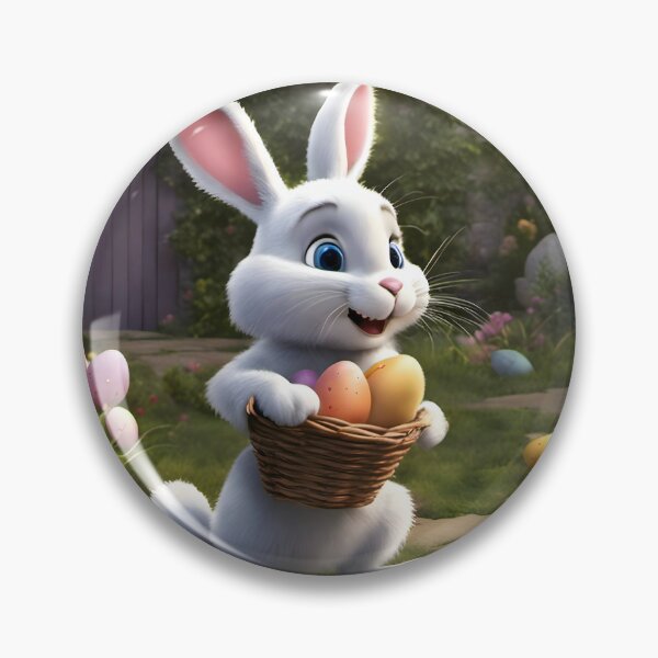 Item preview, Whimsical Easter Scene designed and sold by Pixel Press Prints.