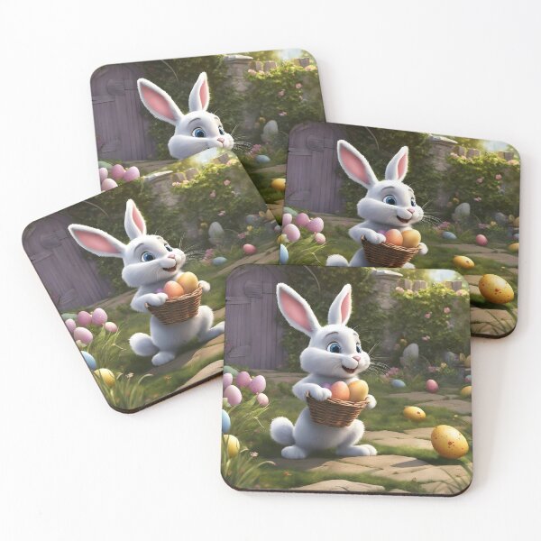 Item preview, Whimsical Easter Scene designed and sold by Pixel Press Prints.