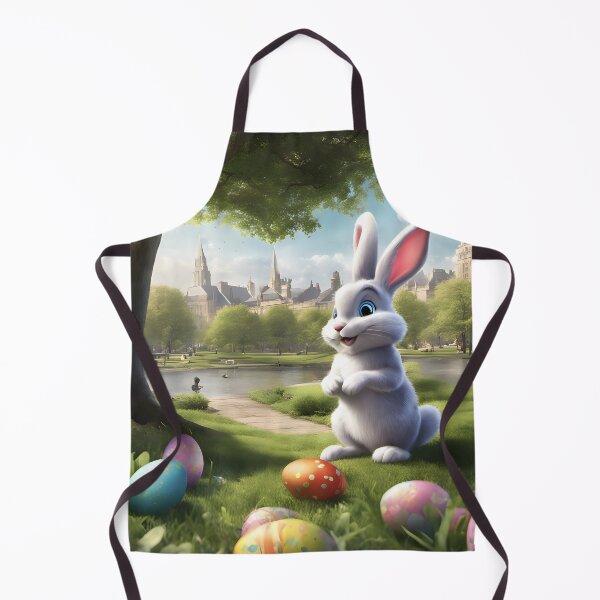 Item preview, Whimsical Easter Scene designed and sold by Pixel Press Prints.