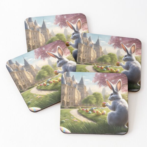 Item preview, Whimsical Easter Scene designed and sold by Pixel Press Prints.