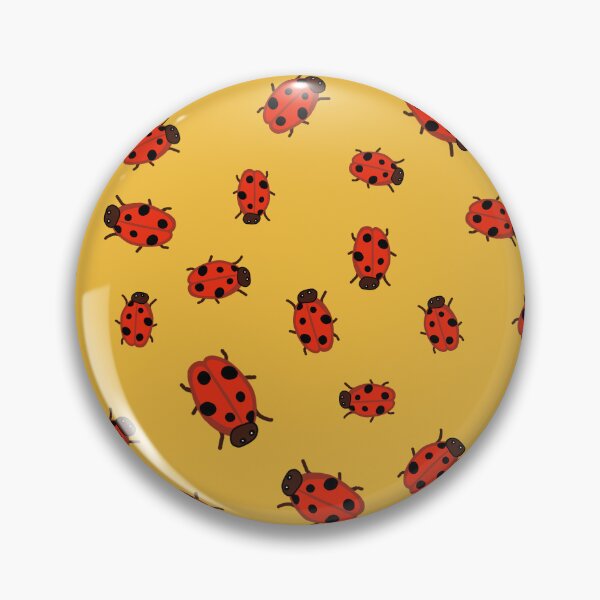 Item preview, Red lady bug pattern designed and sold by Creative_verse108.