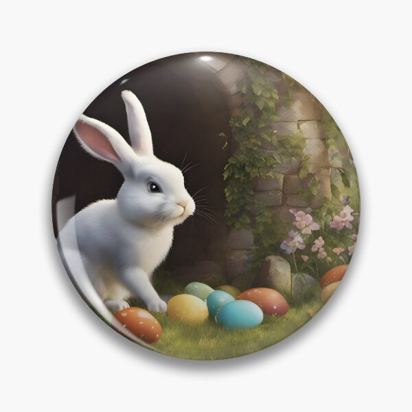 Item preview, Whimsical Easter Scene designed and sold by Pixel Press Prints.