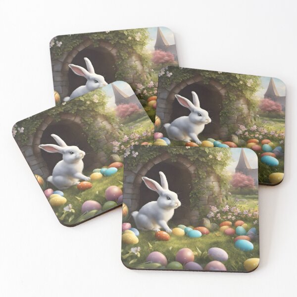Item preview, Whimsical Easter Scene designed and sold by Pixel Press Prints.
