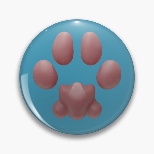Item preview, Lynx-styled 3D Pawpad Design (Pink) designed and sold by Daymusik.