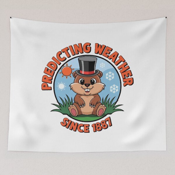 Item preview,  Predicting Weather Since 1887 designed and sold by IconsStyles.