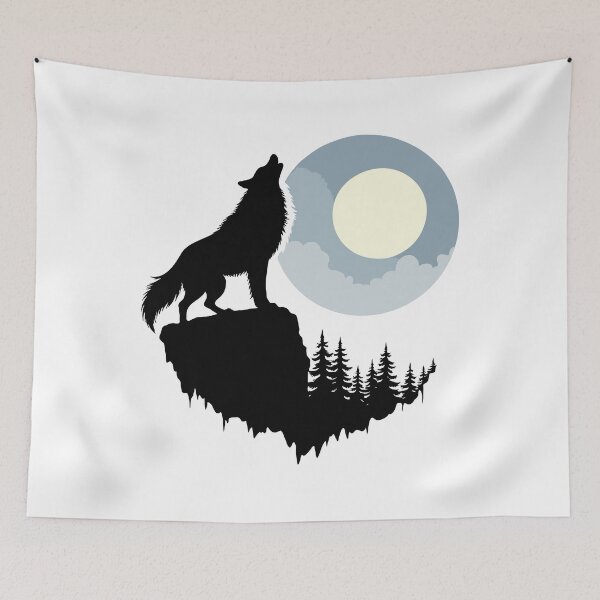 Item preview, Lone Wolf, Eternal Moon designed and sold by IconsStyles.