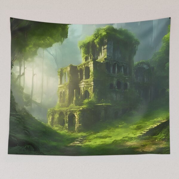 Item preview, Enchanted Ruins designed and sold by Pixel Press Prints.
