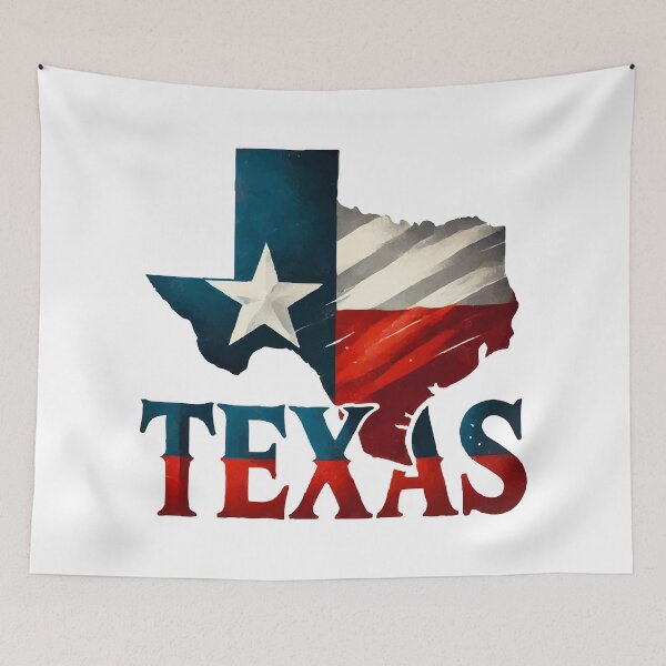 Artikelvorschau, Texas State Amerika Retro entworfen und verkauft von TomFrontierArt.