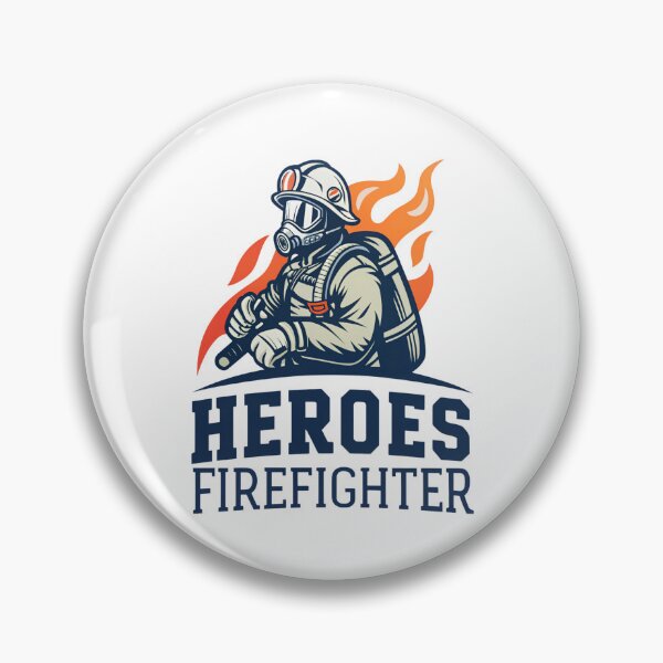 Item preview, Heroes Firefighter Illustration - Brave Firefighting Tribute Design designed and sold by Colorful-Garden.