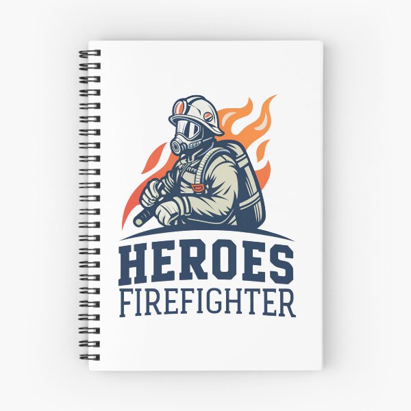 Item preview, Heroes Firefighter Illustration - Brave Firefighting Tribute Design designed and sold by Colorful-Garden.