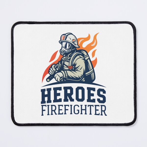 Item preview, Heroes Firefighter Illustration - Brave Firefighting Tribute Design designed and sold by Colorful-Garden.