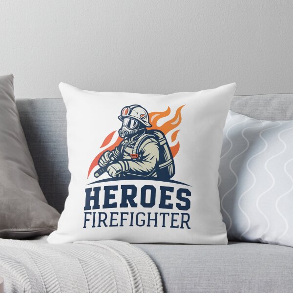 Item preview, Heroes Firefighter Illustration - Brave Firefighting Tribute Design designed and sold by Colorful-Garden.