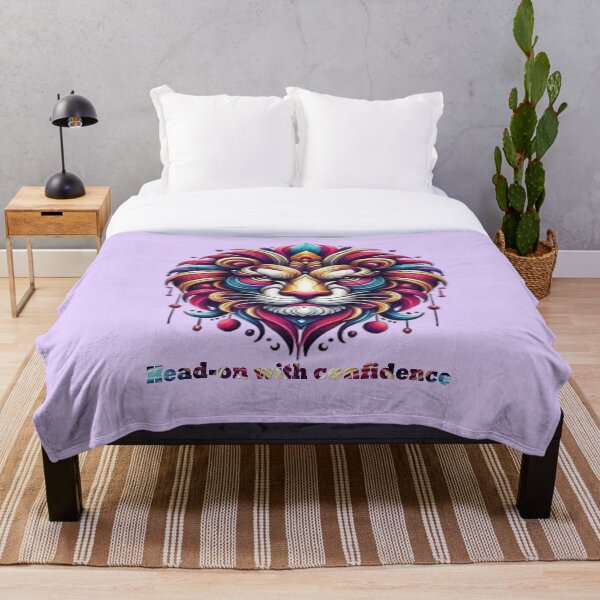 Item preview, Colorful Lion Face designed and sold by Creative-mind16.