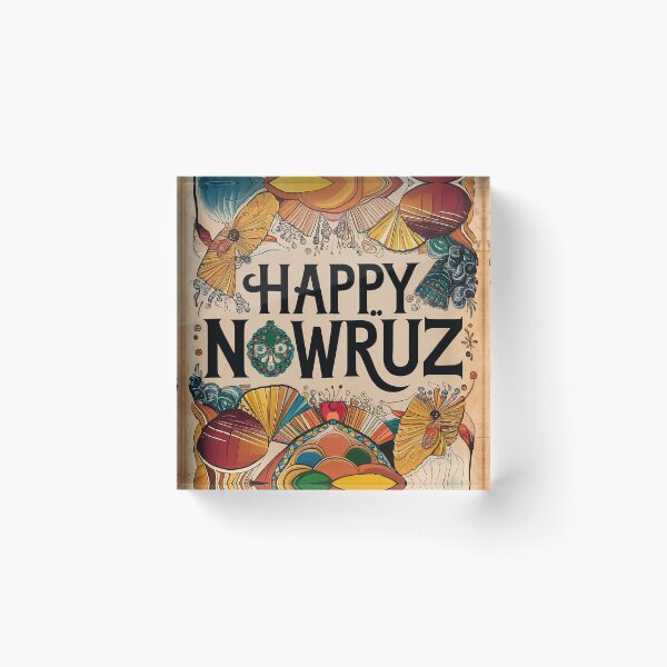 Item preview, Vintage Nowruz Iranian New Year Retro Persian New Year Haftsin Festival Art designed and sold by Witty Shirts.