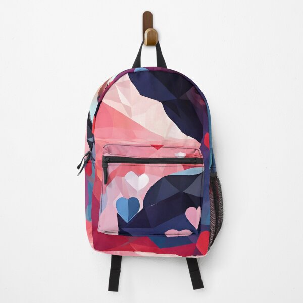 Item preview, Facets of Love: Abstract Portrait in Vibrant Geometry designed and sold by Pixel Press Prints.