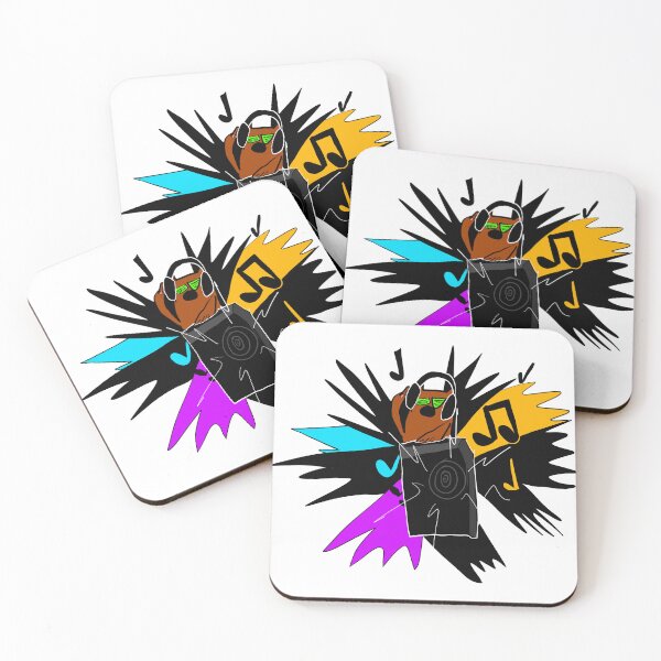 Item preview, DJ Wombat designed and sold by AshBrownStudios.