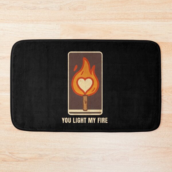 Artikelvorschau, Stilisierte Flamme in Herzform – You Light My Fire | Vintage Love Art Design entworfen und verkauft von Colorful-Garden.