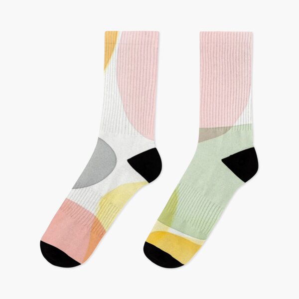Item preview, Soft Pastel Abstract Circles and Squares designed and sold by ChrisButler.