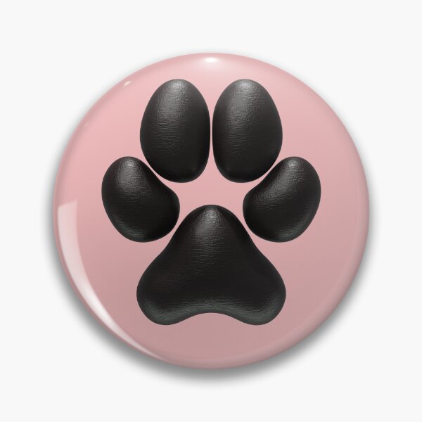 Item preview, Wolf-styled 3D Pawpad Design (Black) designed and sold by Daymusik.