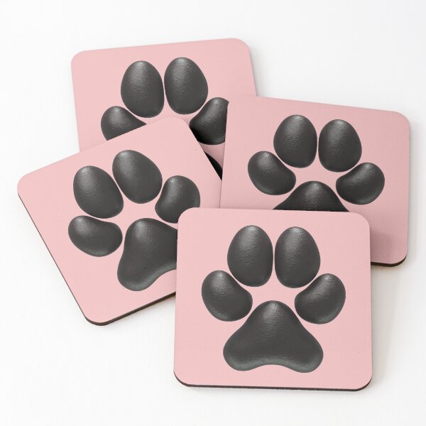 Item preview, Wolf-styled 3D Pawpad Design (Black) designed and sold by Daymusik.