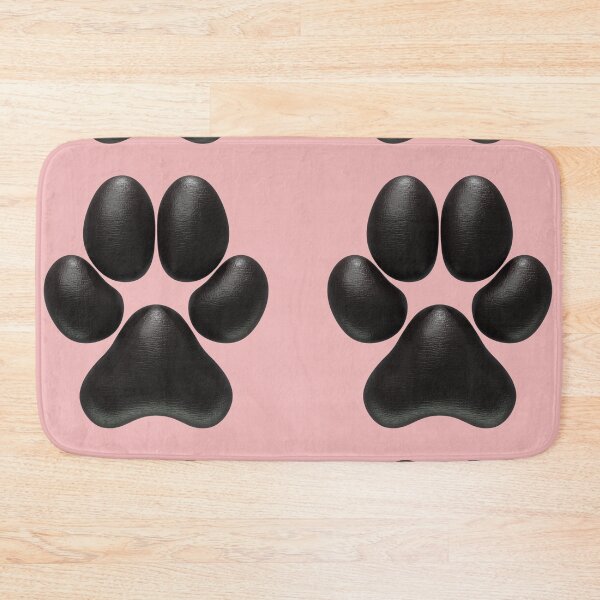 Item preview, Wolf-styled 3D Pawpad Design (Black) designed and sold by Daymusik.
