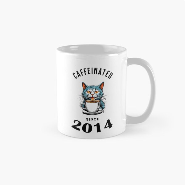Item preview, Cat Caffeinated Since 2014 designed and sold by LegendaryDesigns.