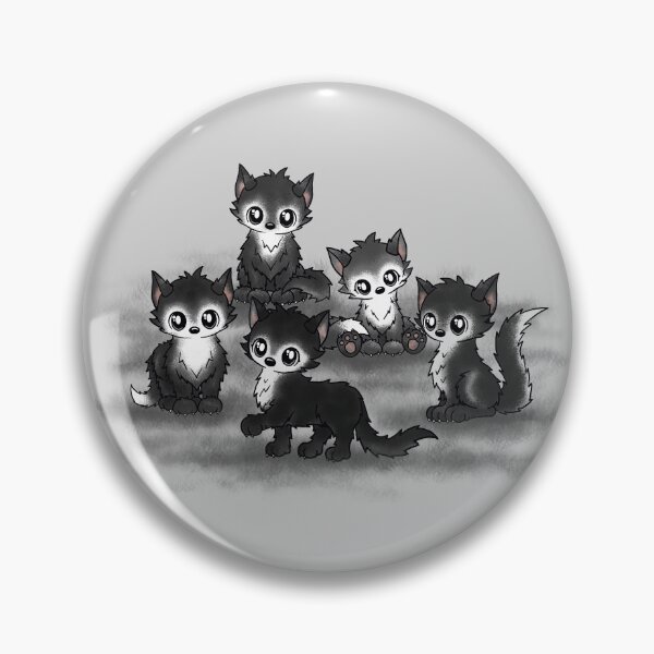 Item preview, cute wolfpack wolf designed and sold by Pezi-Creation.