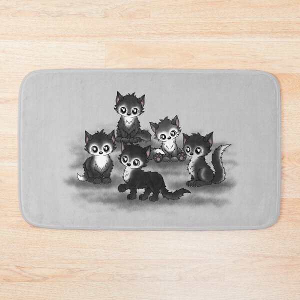 Item preview, cute wolfpack wolf designed and sold by Pezi-Creation.