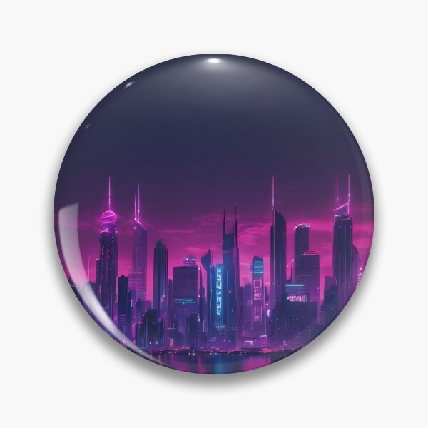 Item preview, Cyberpunk City Skyline designed and sold by papi1998.