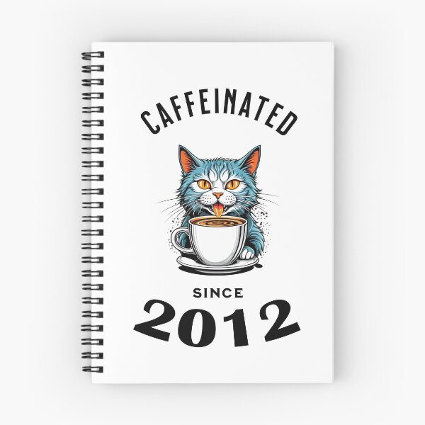 Item preview, Cat Caffeinated Since 2012 designed and sold by LegendaryDesigns.