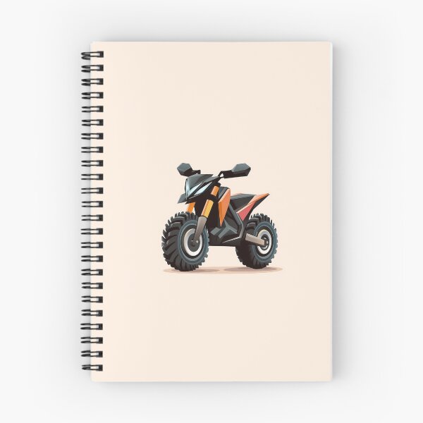 Item preview, Off-Road Motorcycle Minimalist Vector Icon designed and sold by GoldenTealArts.