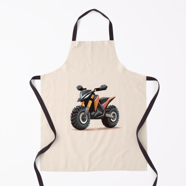 Item preview, Off-Road Motorcycle Minimalist Vector Icon designed and sold by GoldenTealArts.