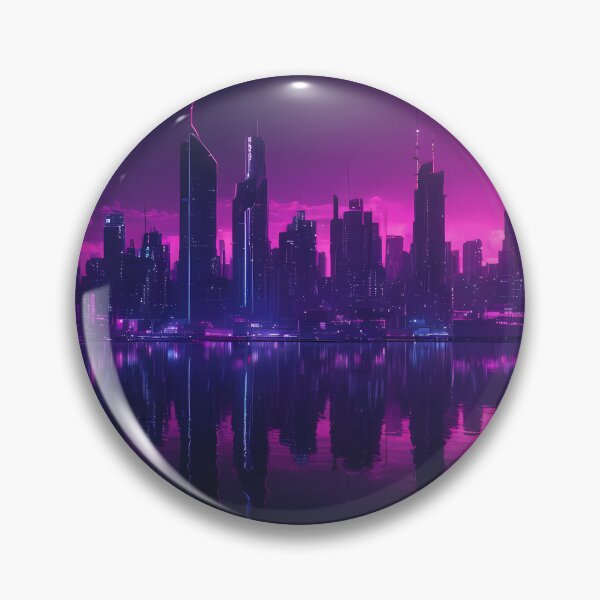 Item preview, Cyberpunk City Skyline designed and sold by papi1998.