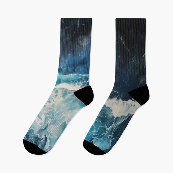 Item preview, Moody Aerial View of Crashing Waves designed and sold by CreativeGarage.