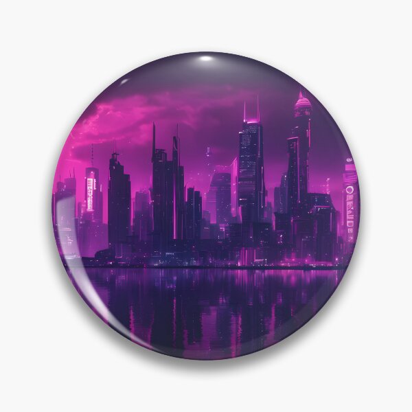 Item preview, Cyberpunk City Skyline designed and sold by papi1998.