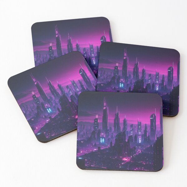 Item preview, Cyberpunk City Skyline designed and sold by papi1998.
