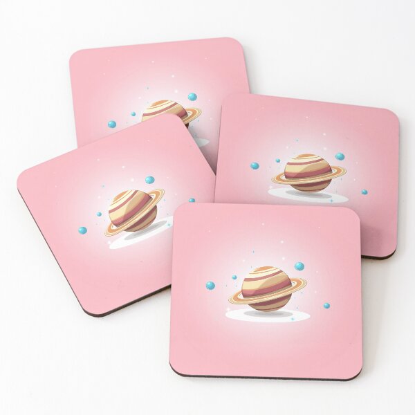 Item preview, Cute Cartoon Saturn Vector Illustration designed and sold by GoldenTealArts.