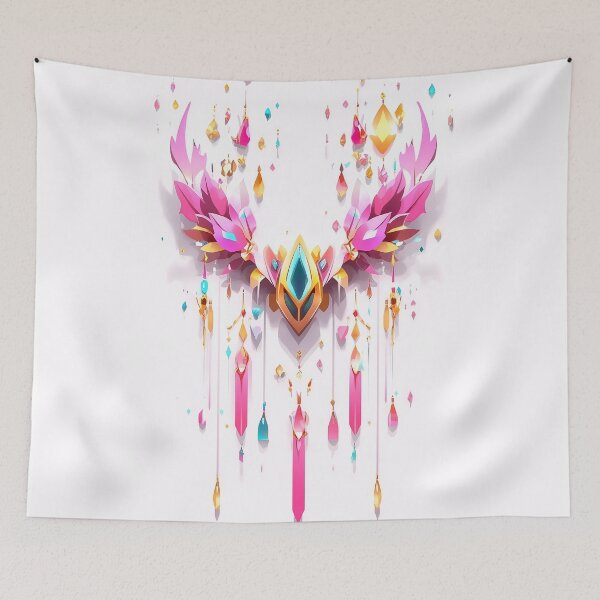 Item preview, Fantasy Angel Wing Logo Design designed and sold by GoldenTealArts.
