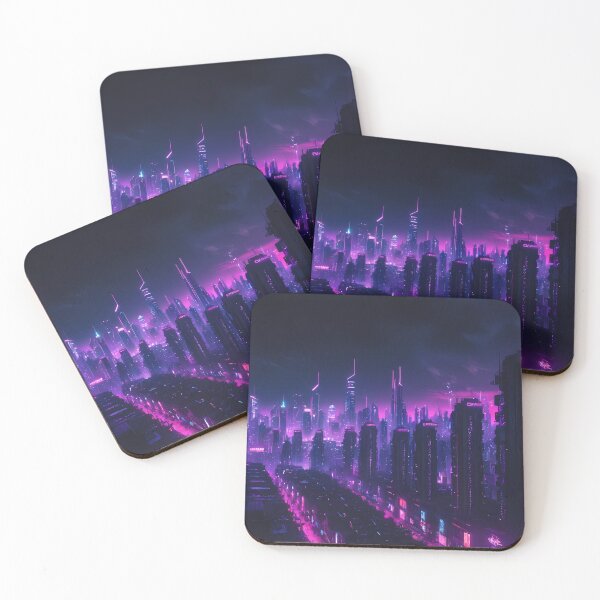 Item preview, Cyberpunk City Skyline designed and sold by papi1998.