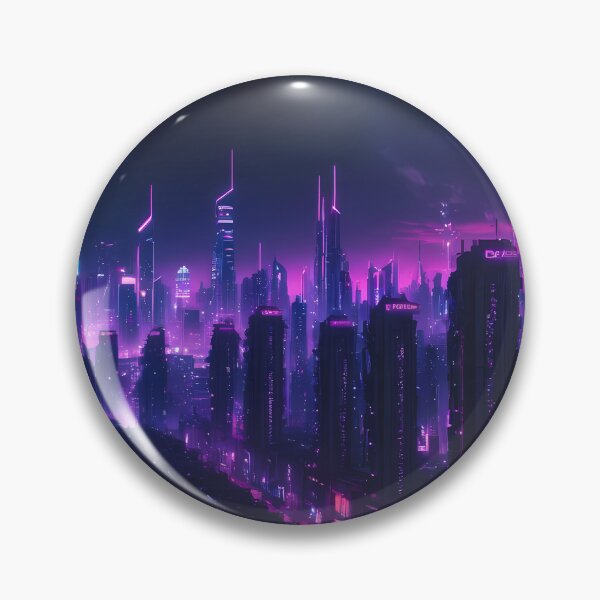 Item preview, Cyberpunk City Skyline designed and sold by papi1998.