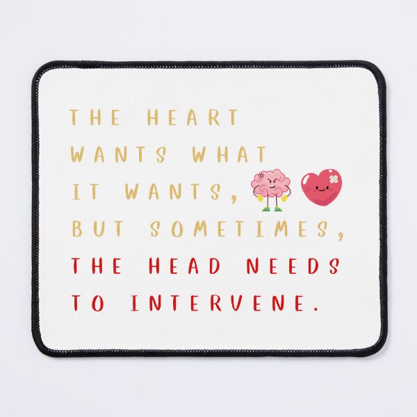 Item preview, Brain and heart designed and sold by MadameSayCheese.