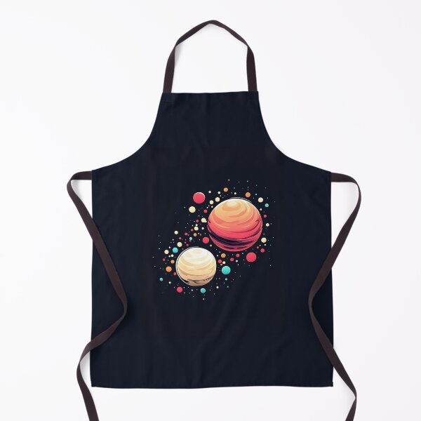 Item preview, Colorful Minimalist Planets Vector Art designed and sold by GoldenTealArts.
