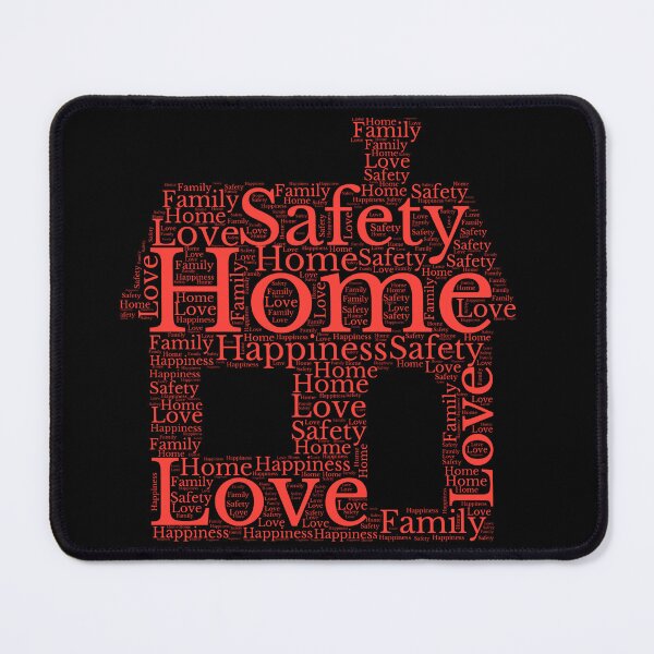 Item preview, Home, Love, Safety, and Happiness Word Art T-Shirt designed and sold by EwaMariaShop.