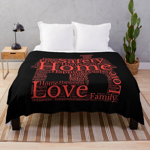 Item preview, Home, Love, Safety, and Happiness Word Art T-Shirt designed and sold by EwaMariaShop.