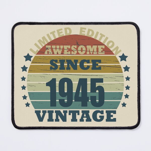 Item preview, Born in 1945 vintage funny 80th birthday designed and sold by Alexaltay.