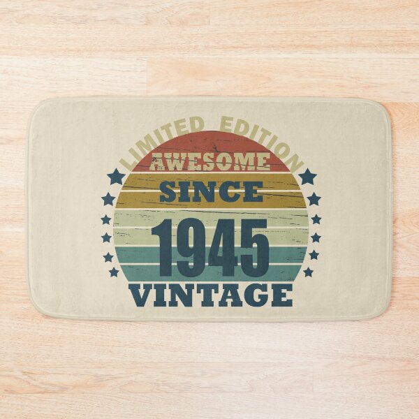 Item preview, Born in 1945 vintage funny 80th birthday designed and sold by Alexaltay.